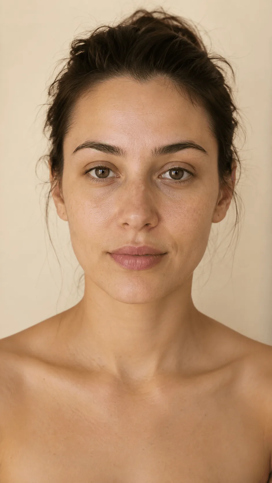 Original photo before GlowTira AI A new look without picking up a brush. try-on